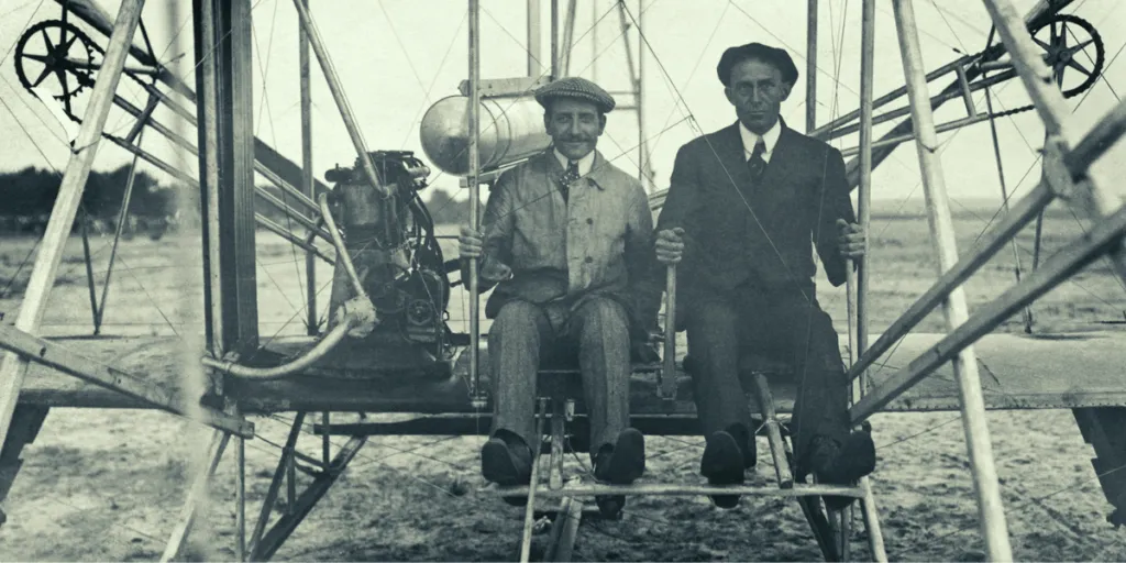 The Wright brothers