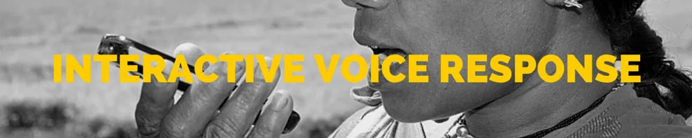 data collection, mobile, digital IVRS, ivr